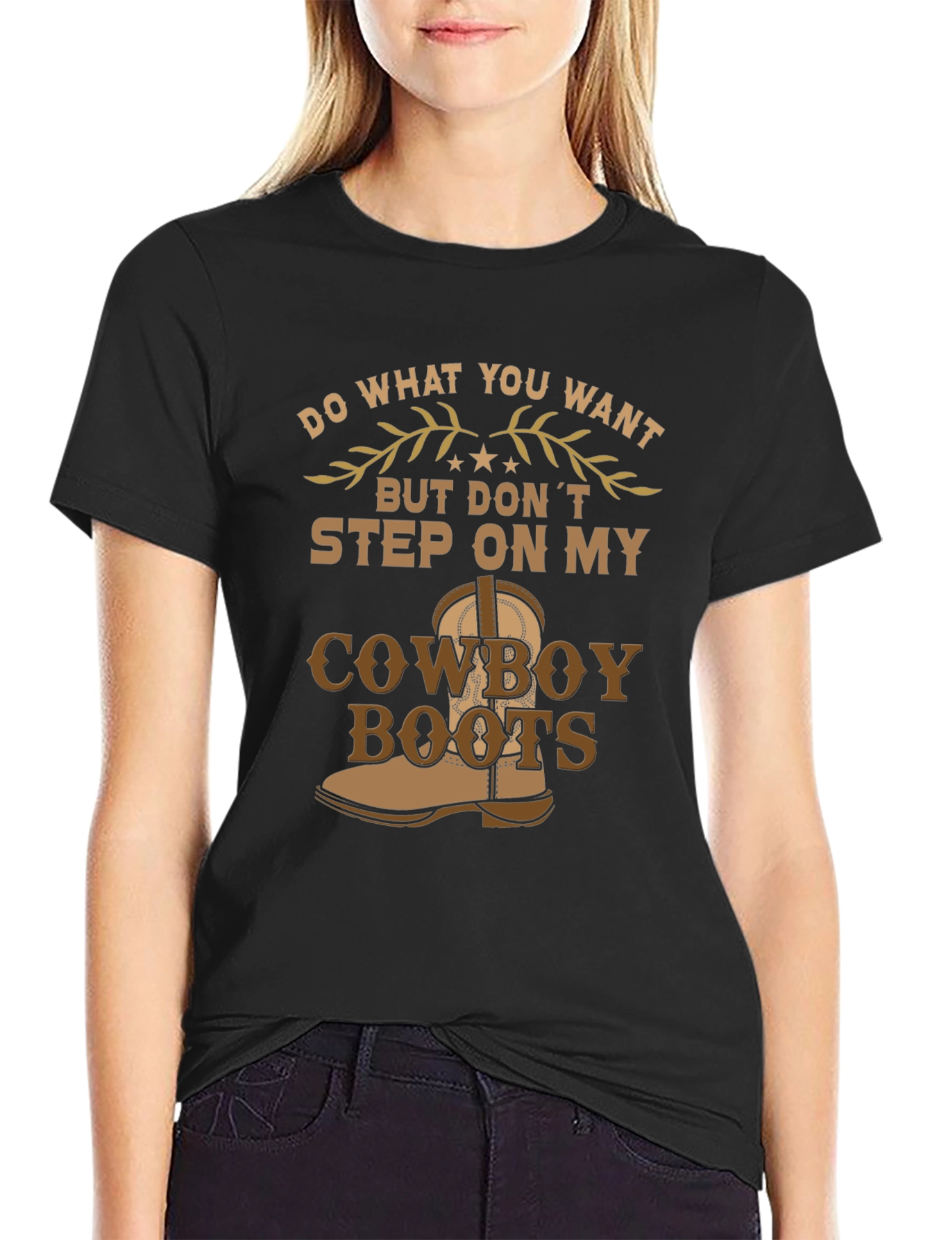 Cowboy Boots Graphic T-Shirt - Western Style Tee