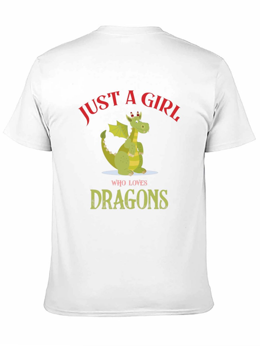 Just a Girl Who Loves Dragons T-Shirt