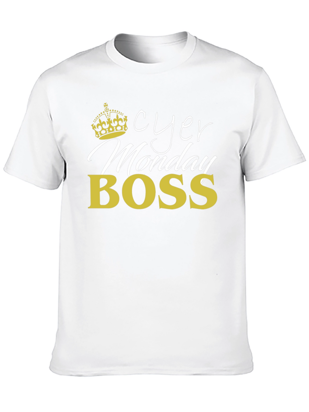 Cyber Monday Boss T-Shirt - Black