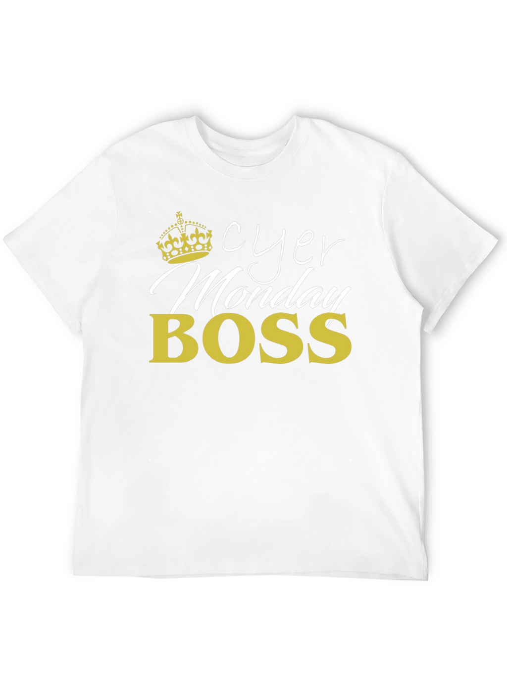 Cyber Monday Boss T-Shirt - Black