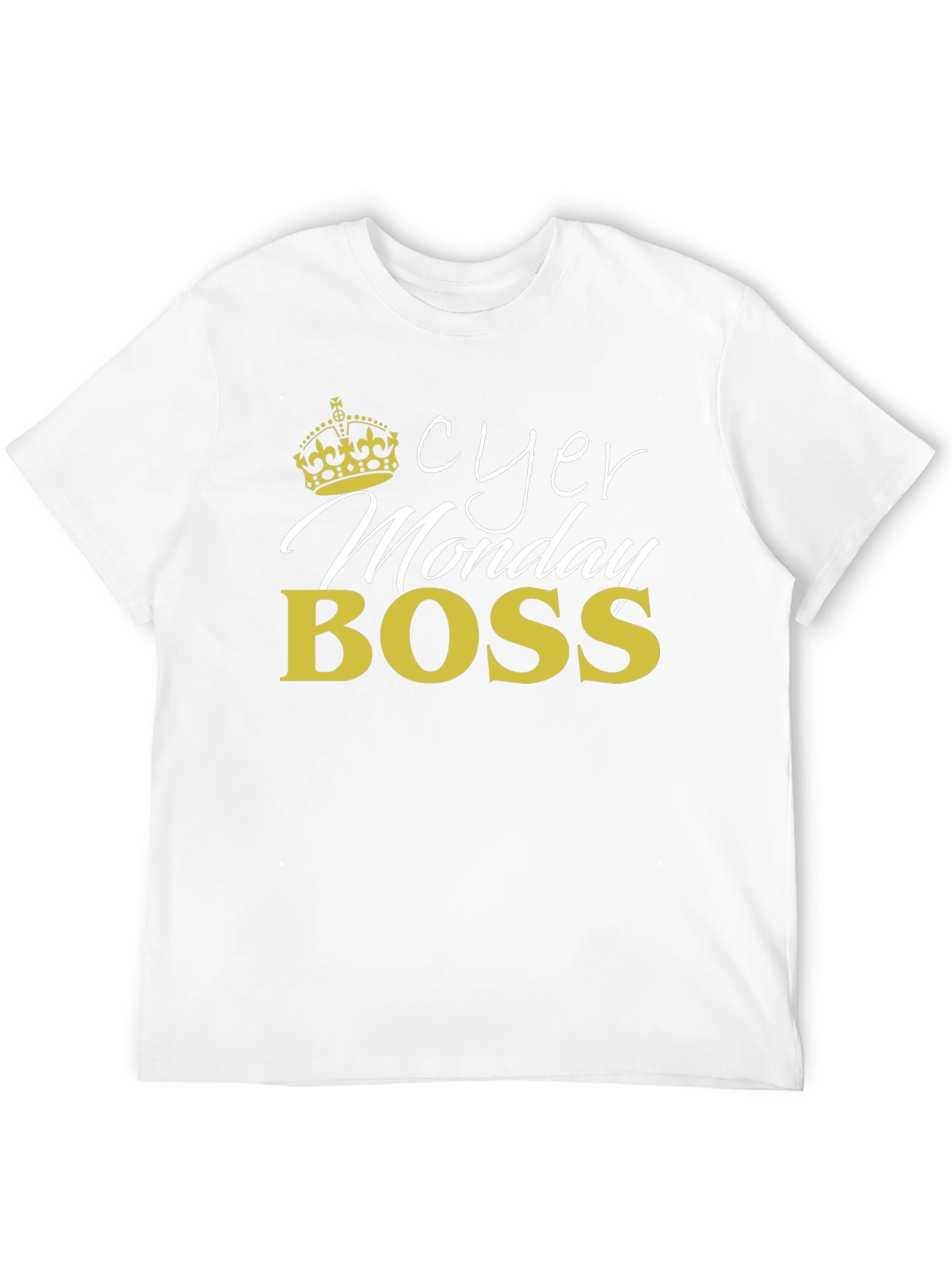 Cyber Monday Boss T-Shirt - Black