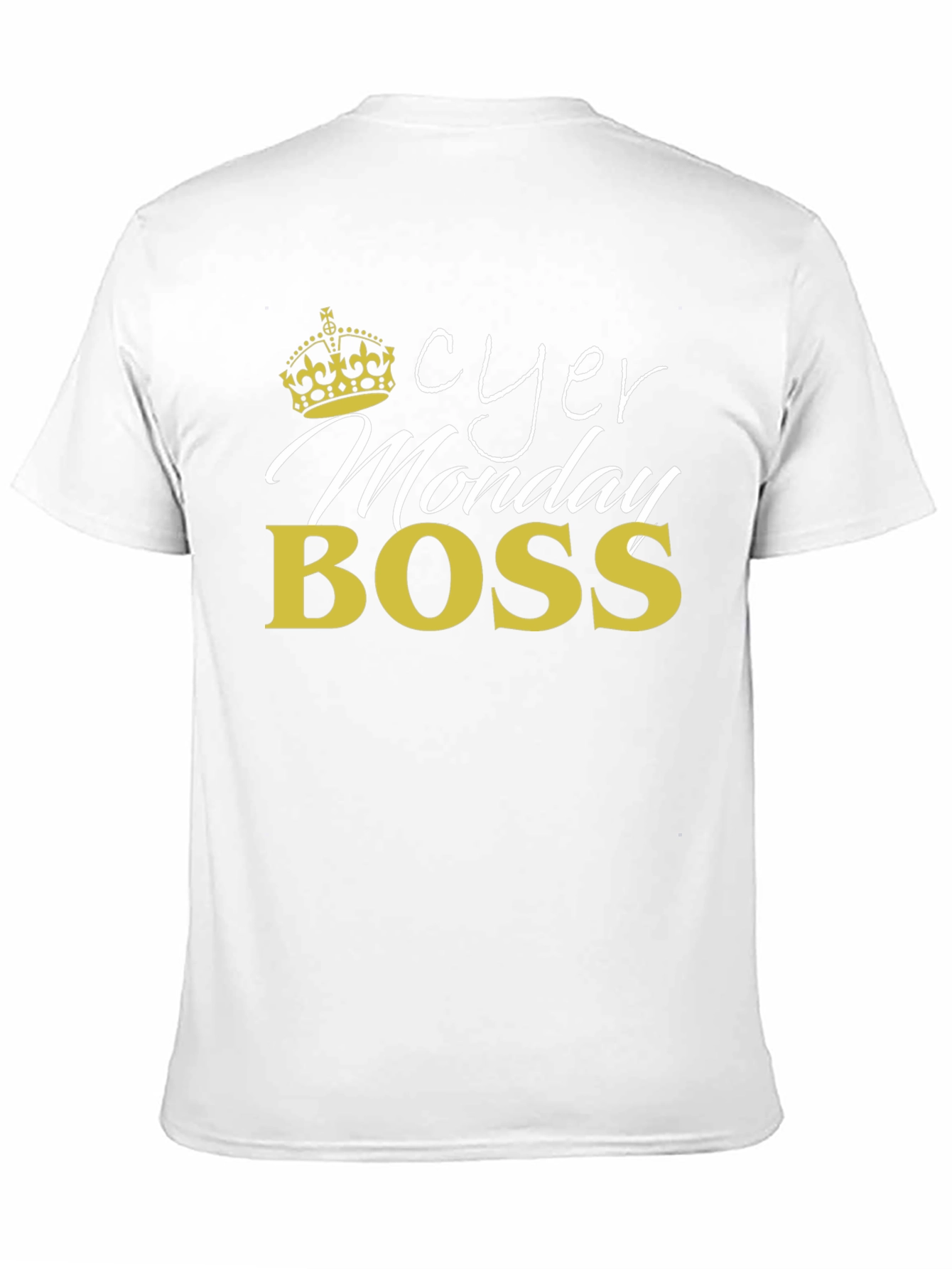 Cyber Monday Boss T-Shirt - Black