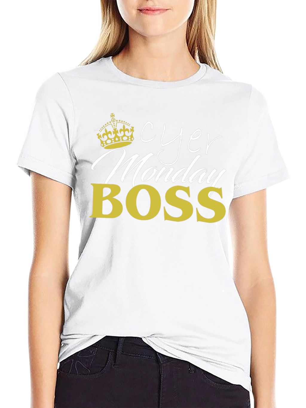 Cyber Monday Boss T-Shirt - Black