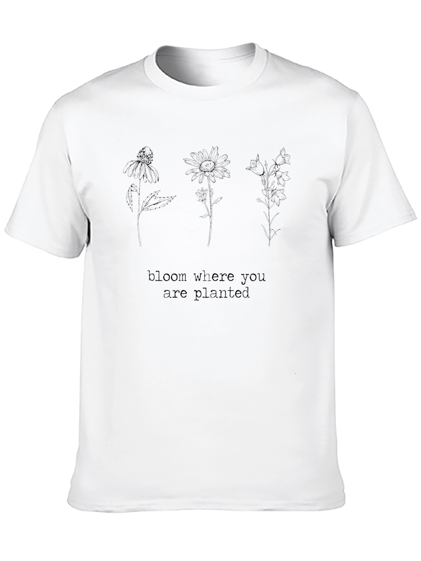 Bloom Where You Are Planted Graphic Tee