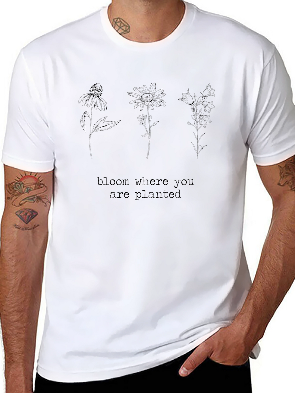 Bloom Where You Are Planted Graphic Tee