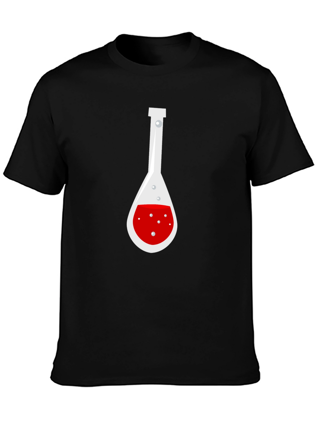 Science Flask Graphic Tee - Mens Black T-Shirt