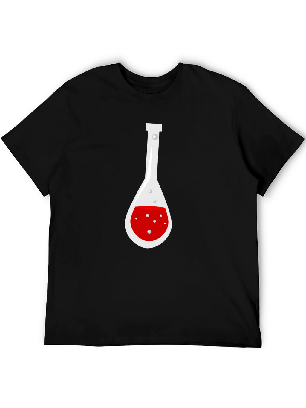 Science Flask Graphic Tee - Mens Black T-Shirt