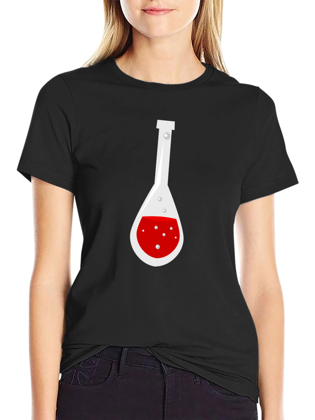 Science Flask Graphic Tee - Mens Black T-Shirt