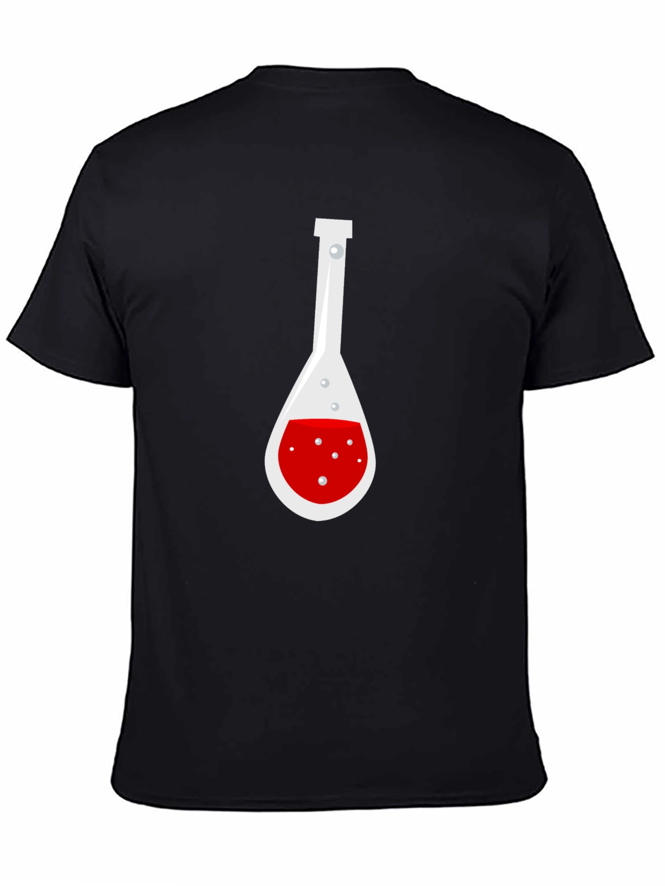 Science Flask Graphic Tee - Mens Black T-Shirt