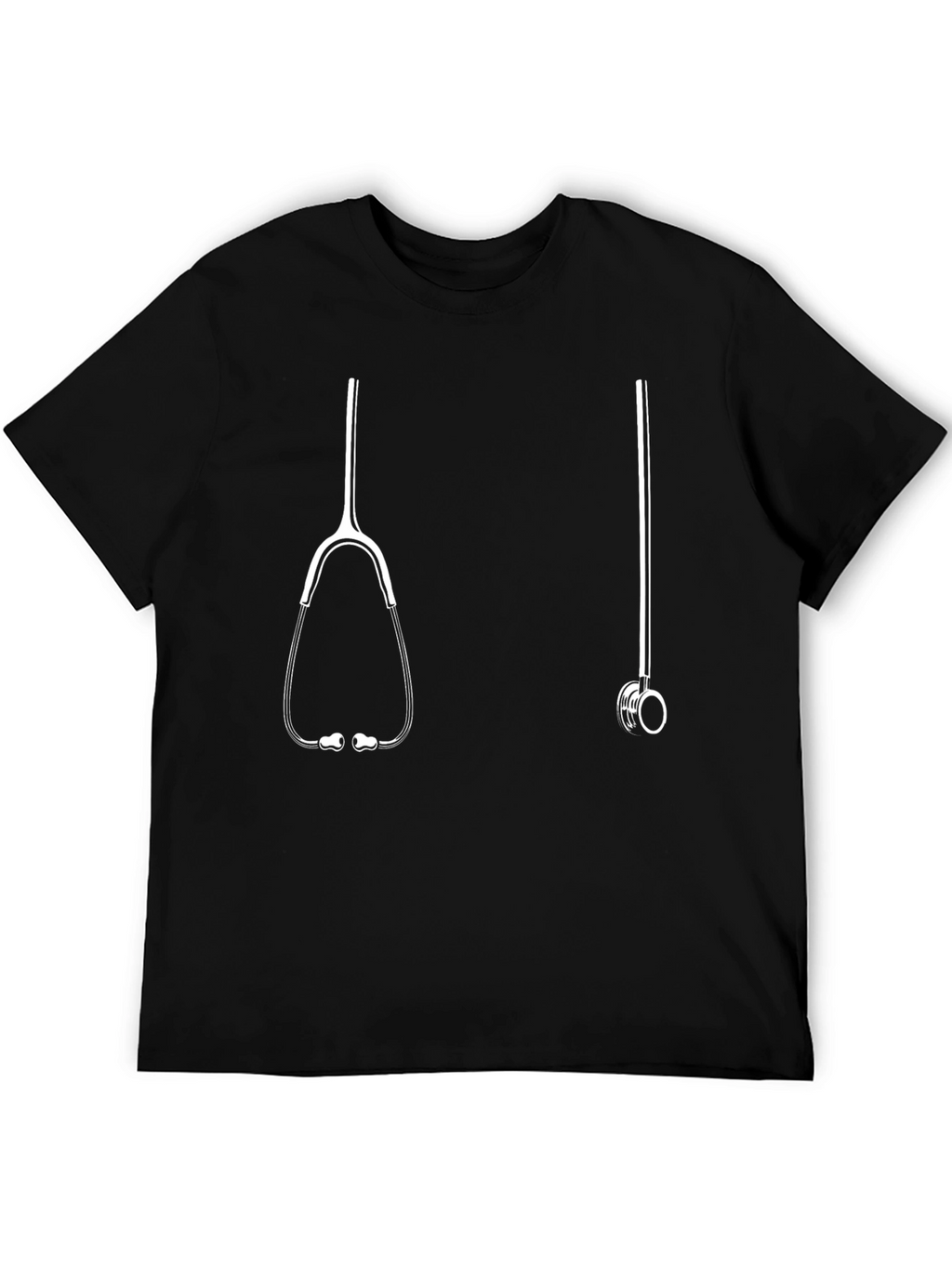 Stethoscope Graphic Tee - Medical Humor T-Shirt