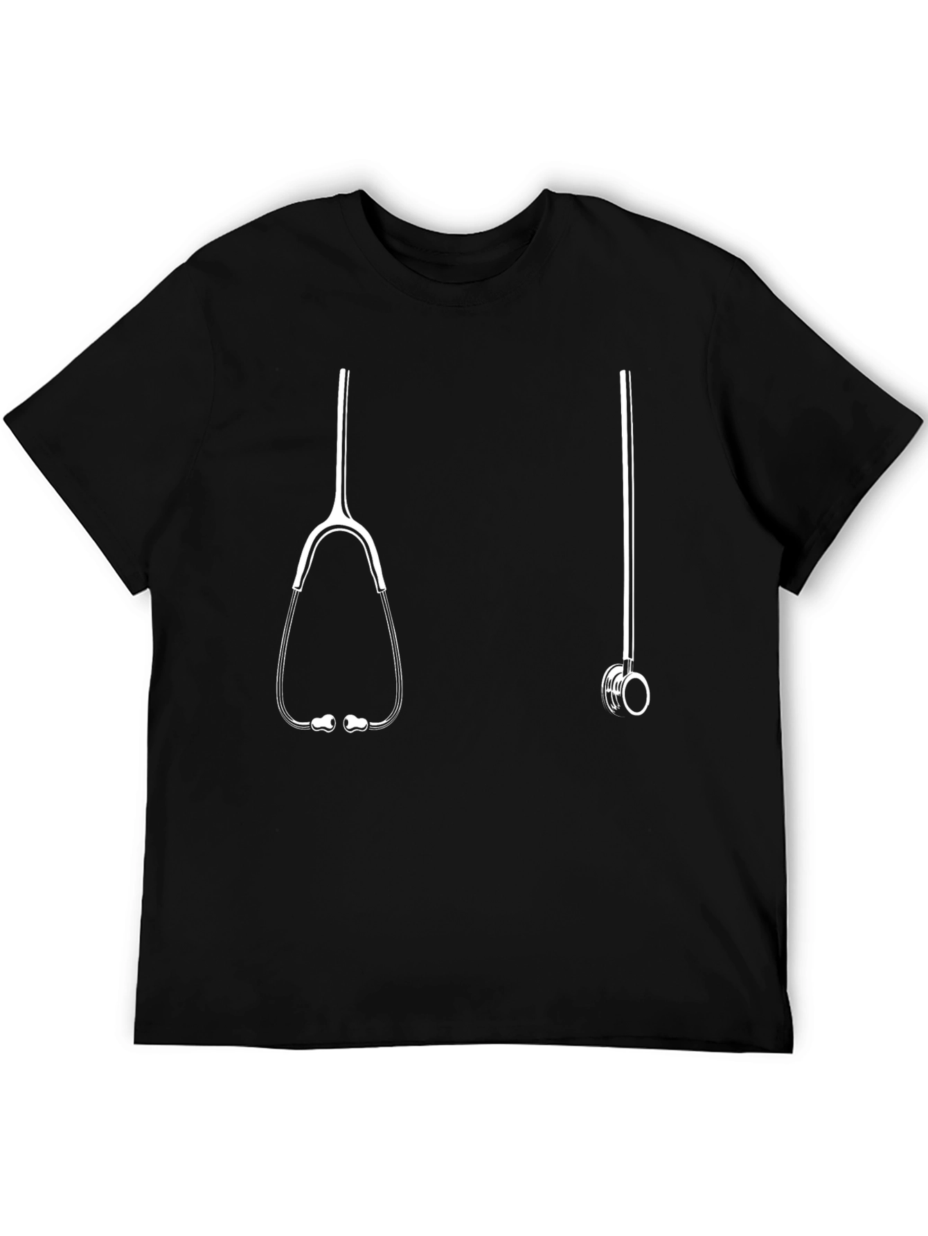 Stethoscope Graphic Tee - Medical Humor T-Shirt