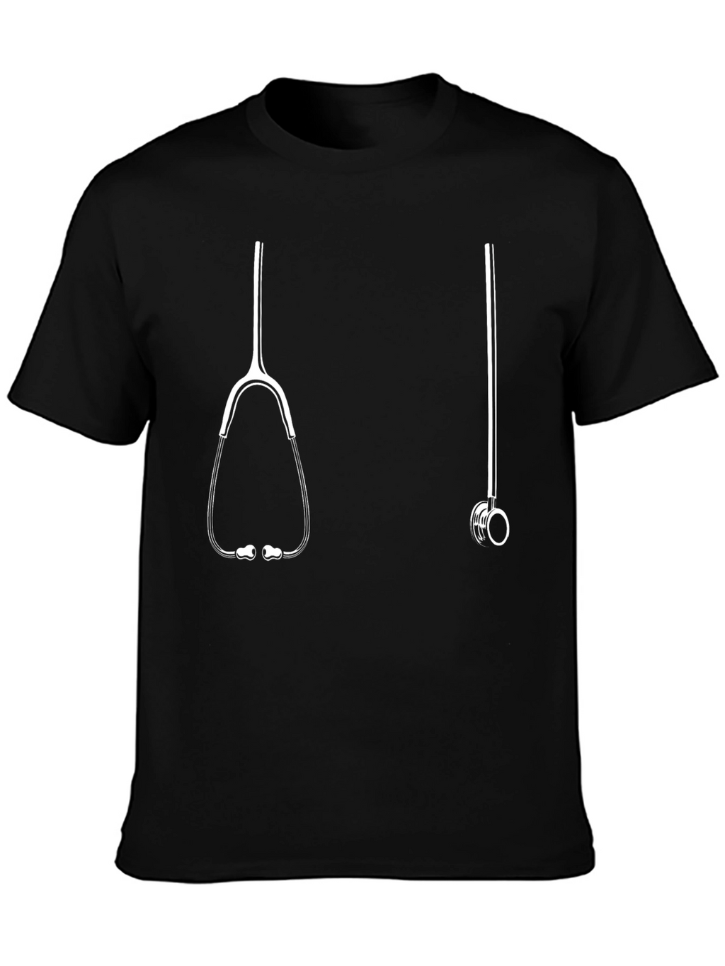 Stethoscope Graphic Tee - Medical Humor T-Shirt