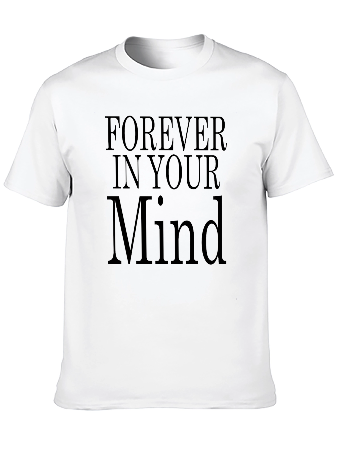 Forever In Your Mind Black T-Shirt
