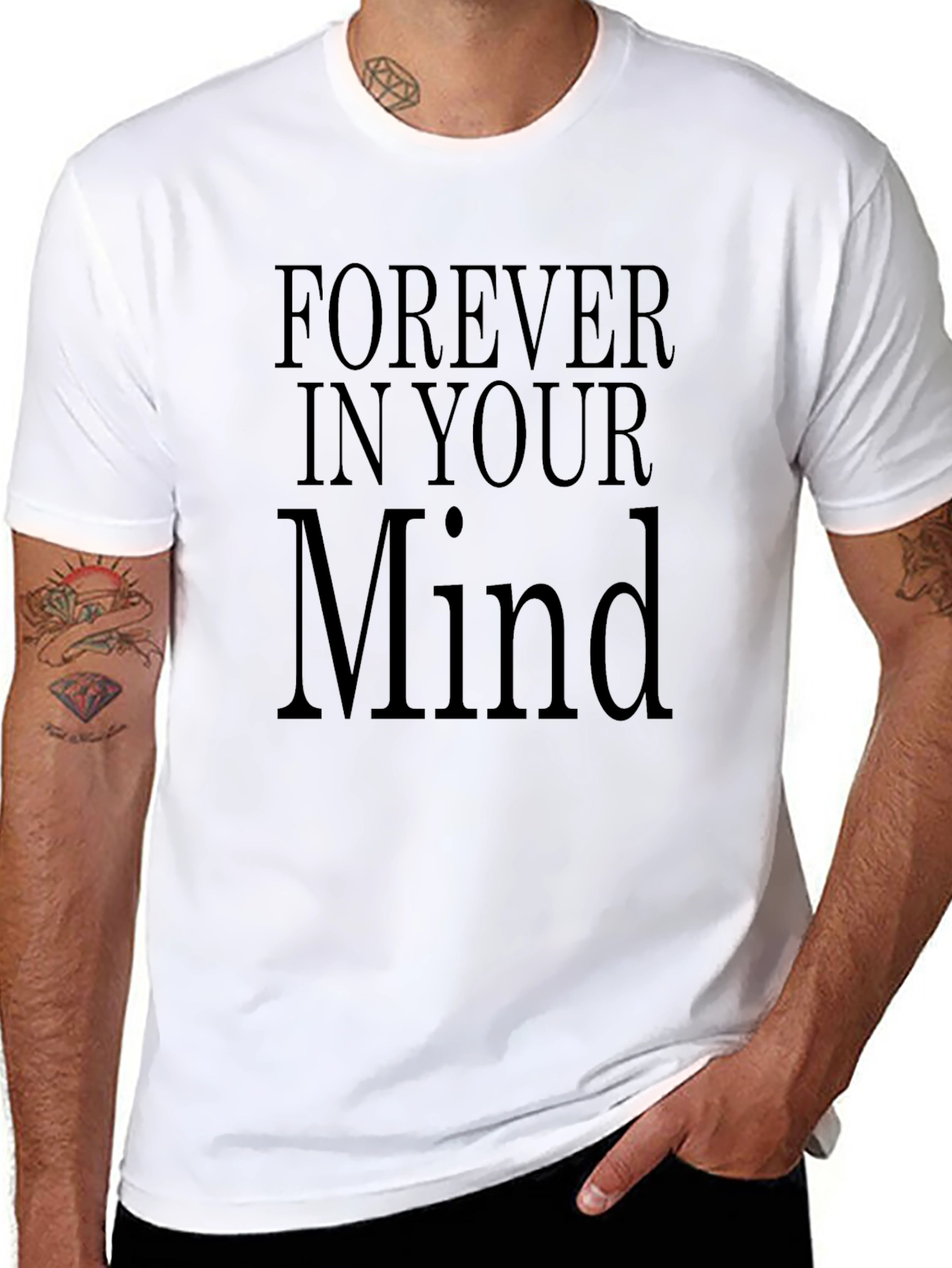Forever In Your Mind Black T-Shirt