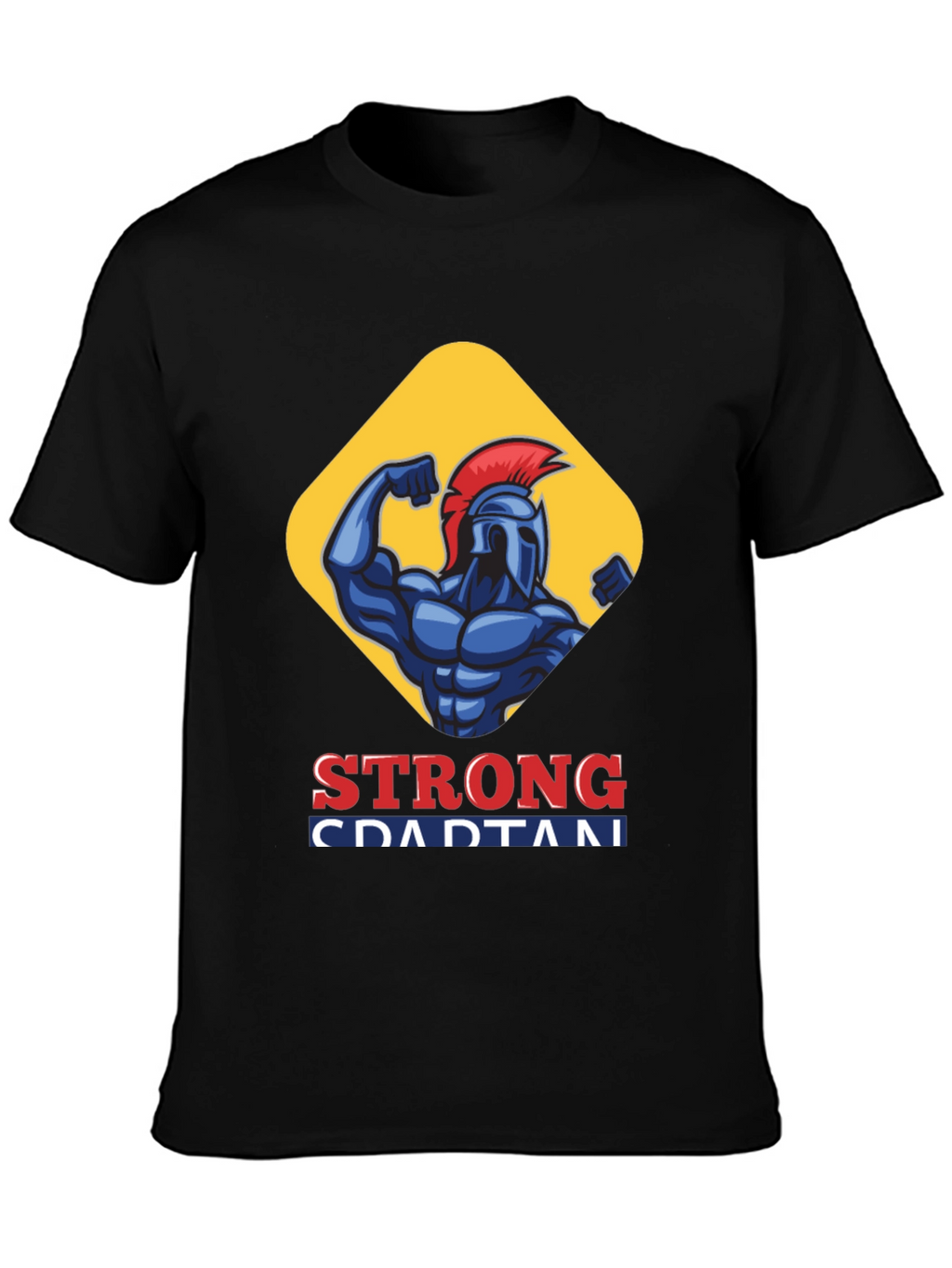 Strong Spartan T-Shirt - Gym Fitness Apparel