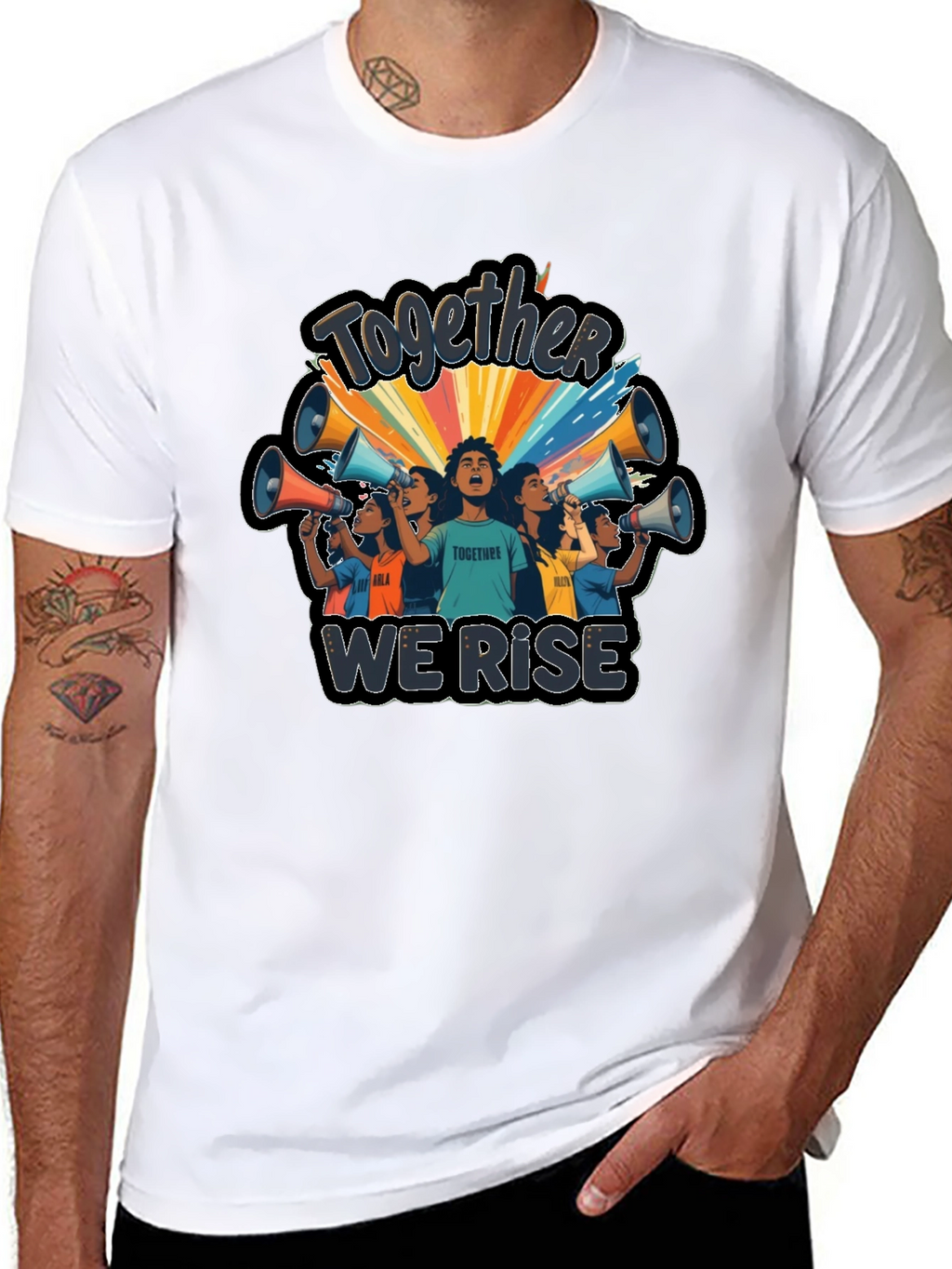 Together We Rise Graphic Tee