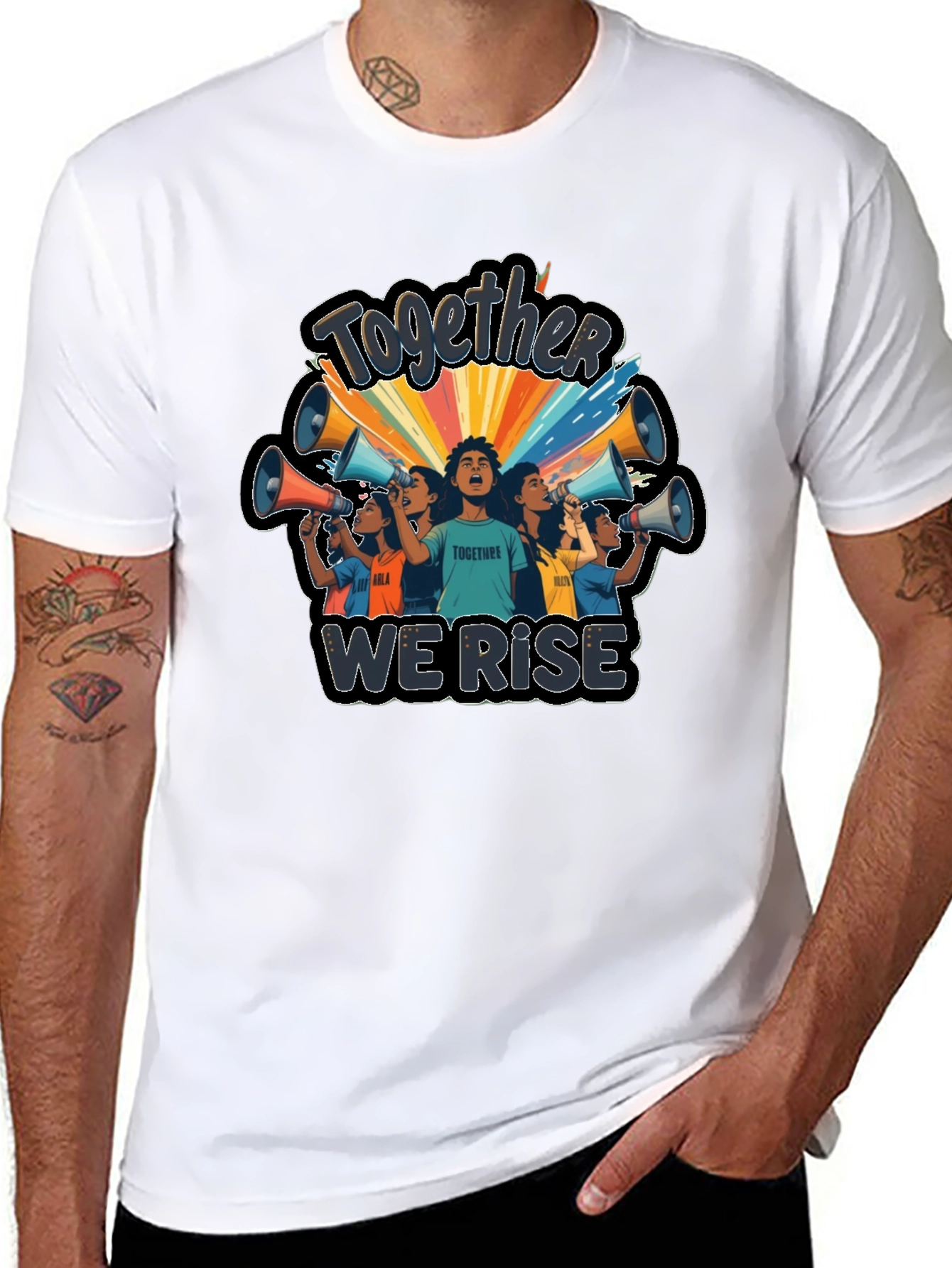 Together We Rise Graphic Tee
