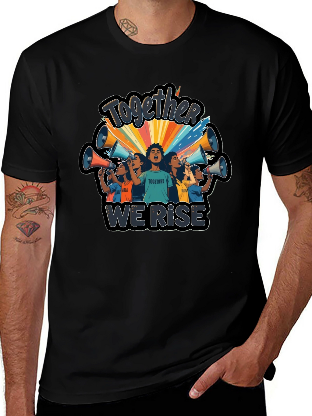 Together We Rise Graphic Tee
