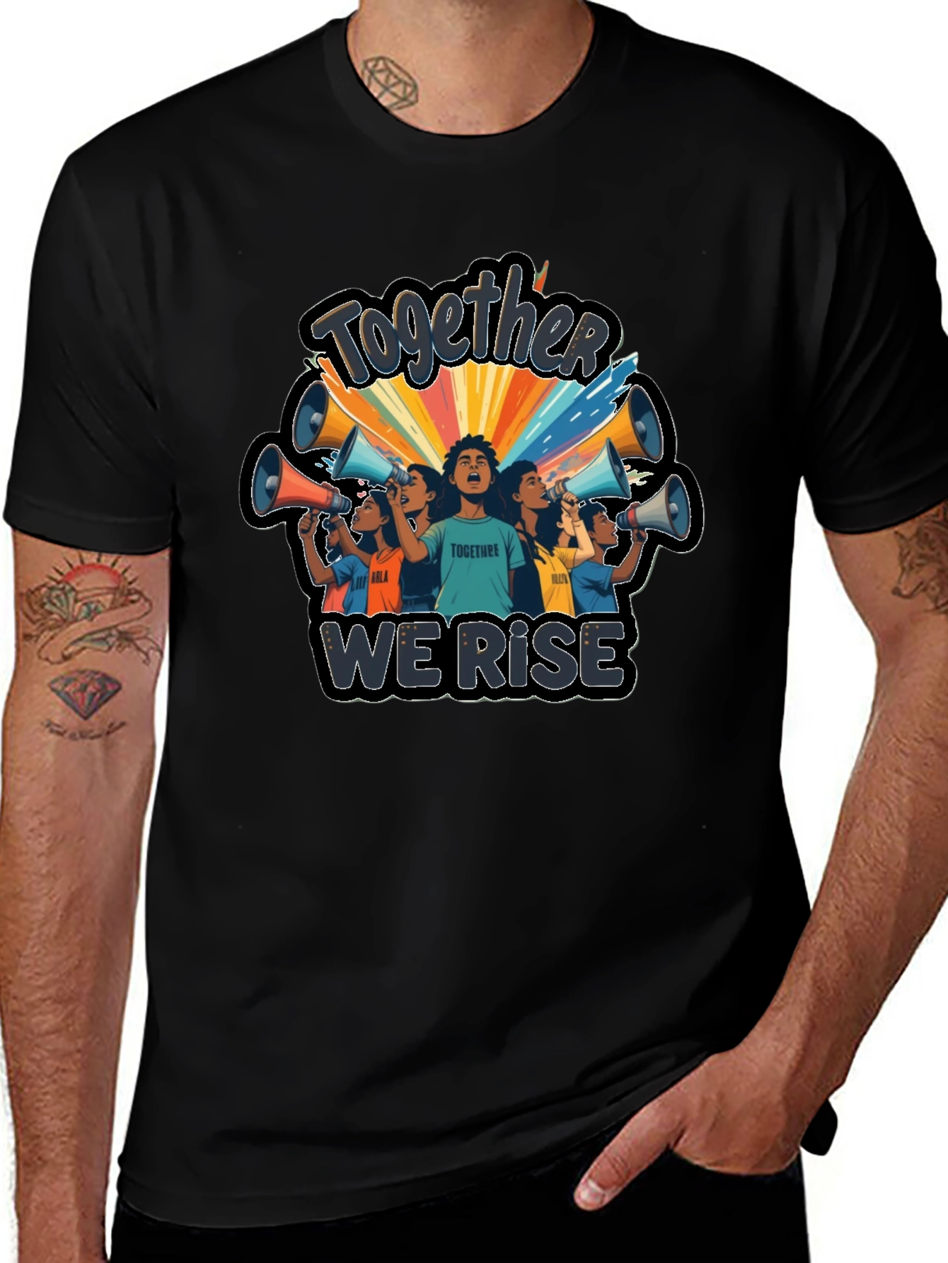 Together We Rise Graphic Tee