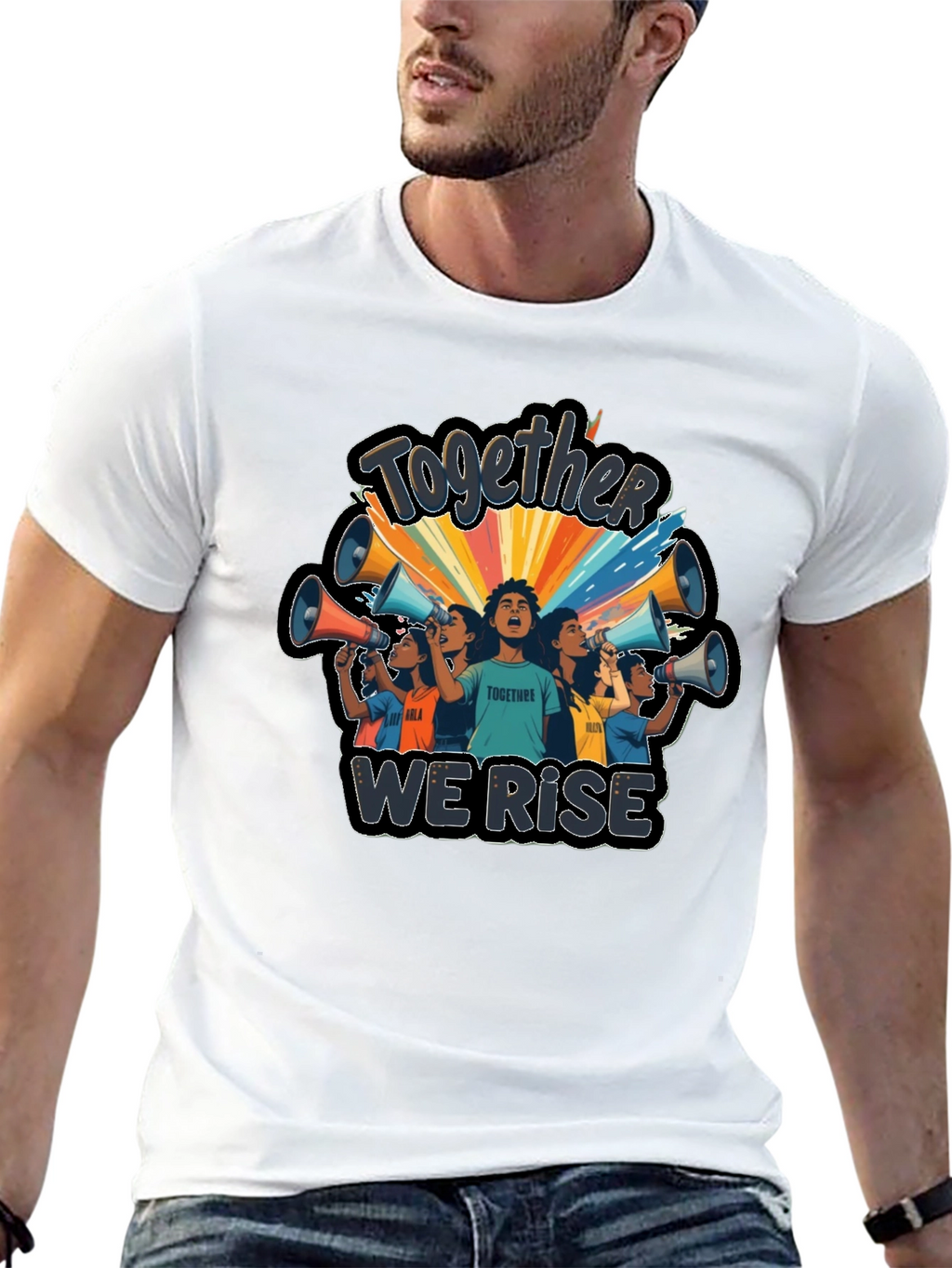Together We Rise Graphic Tee