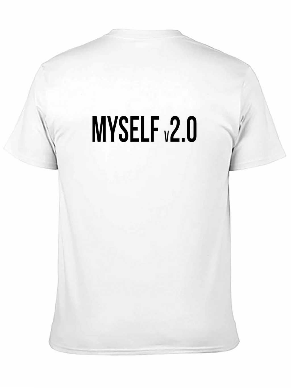 Myself V2.0 Black Graphic T-Shirt