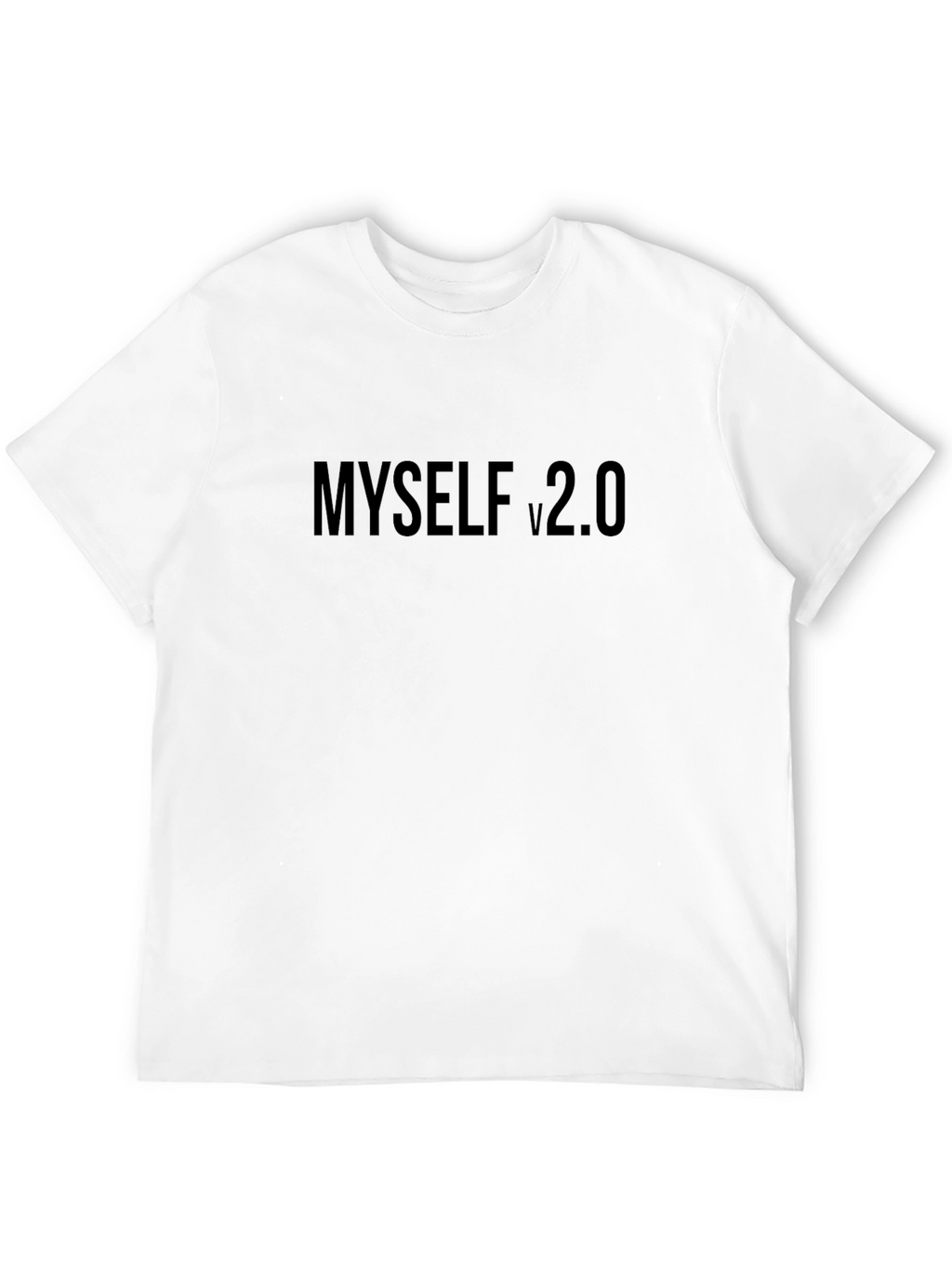 Myself V2.0 Black Graphic T-Shirt
