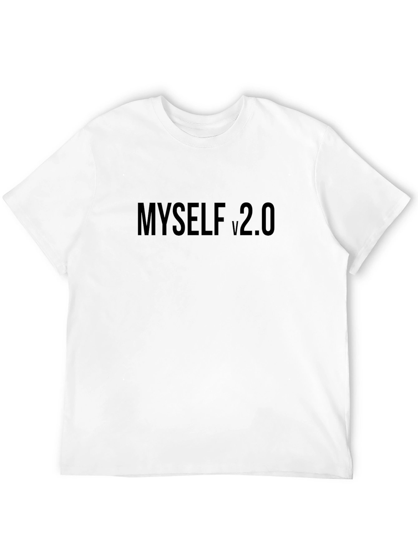 Myself V2.0 Black Graphic T-Shirt