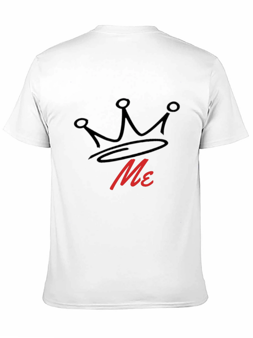 King Me Graphic Tee - Black Cotton T-Shirt