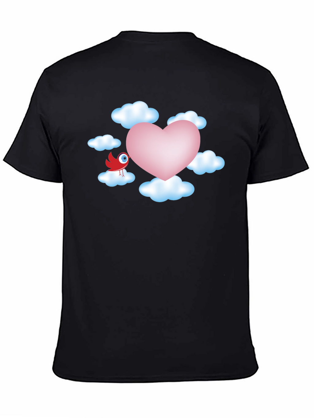 Heart in the Clouds Graphic T-Shirt