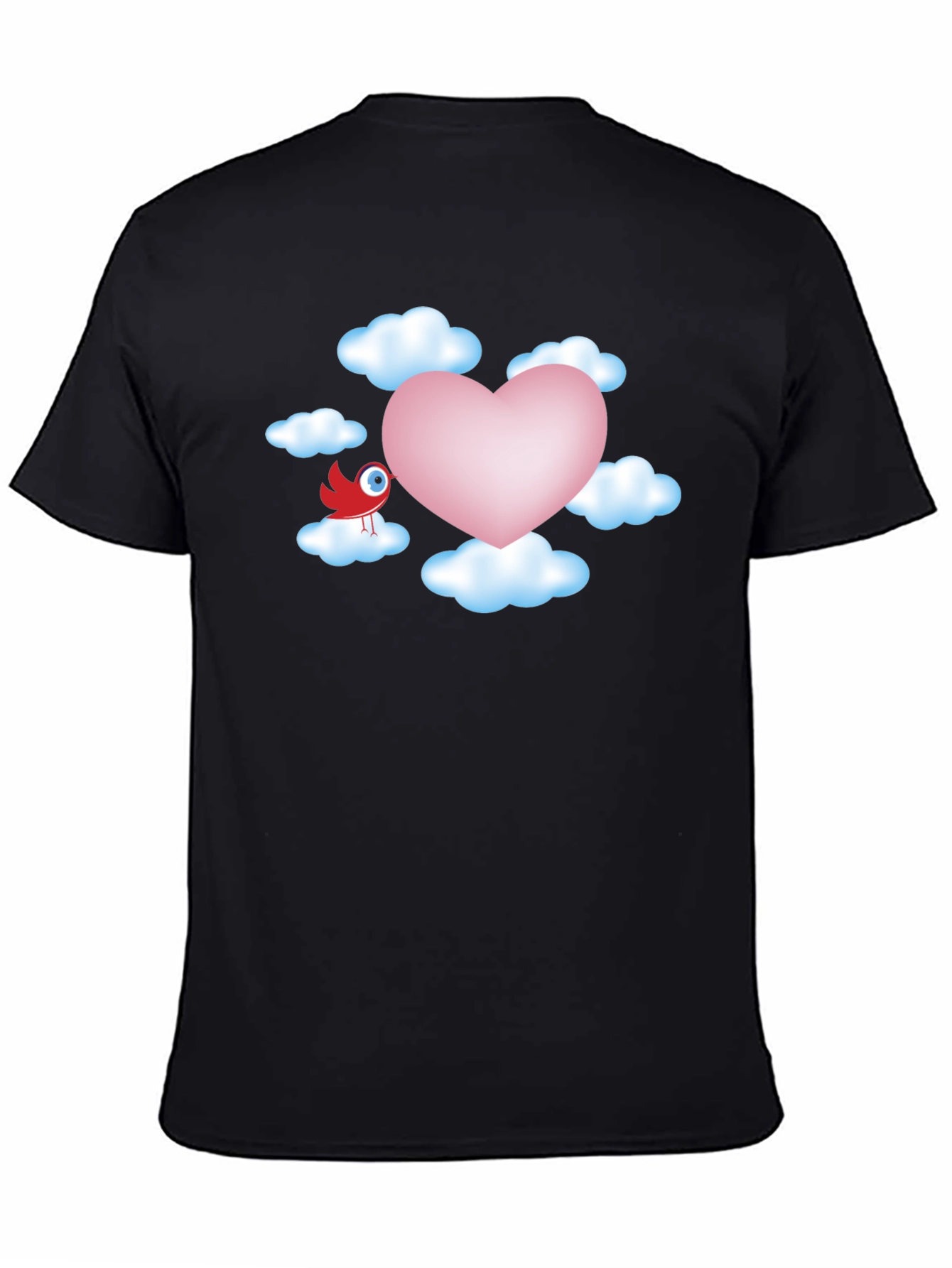 Heart in the Clouds Graphic T-Shirt