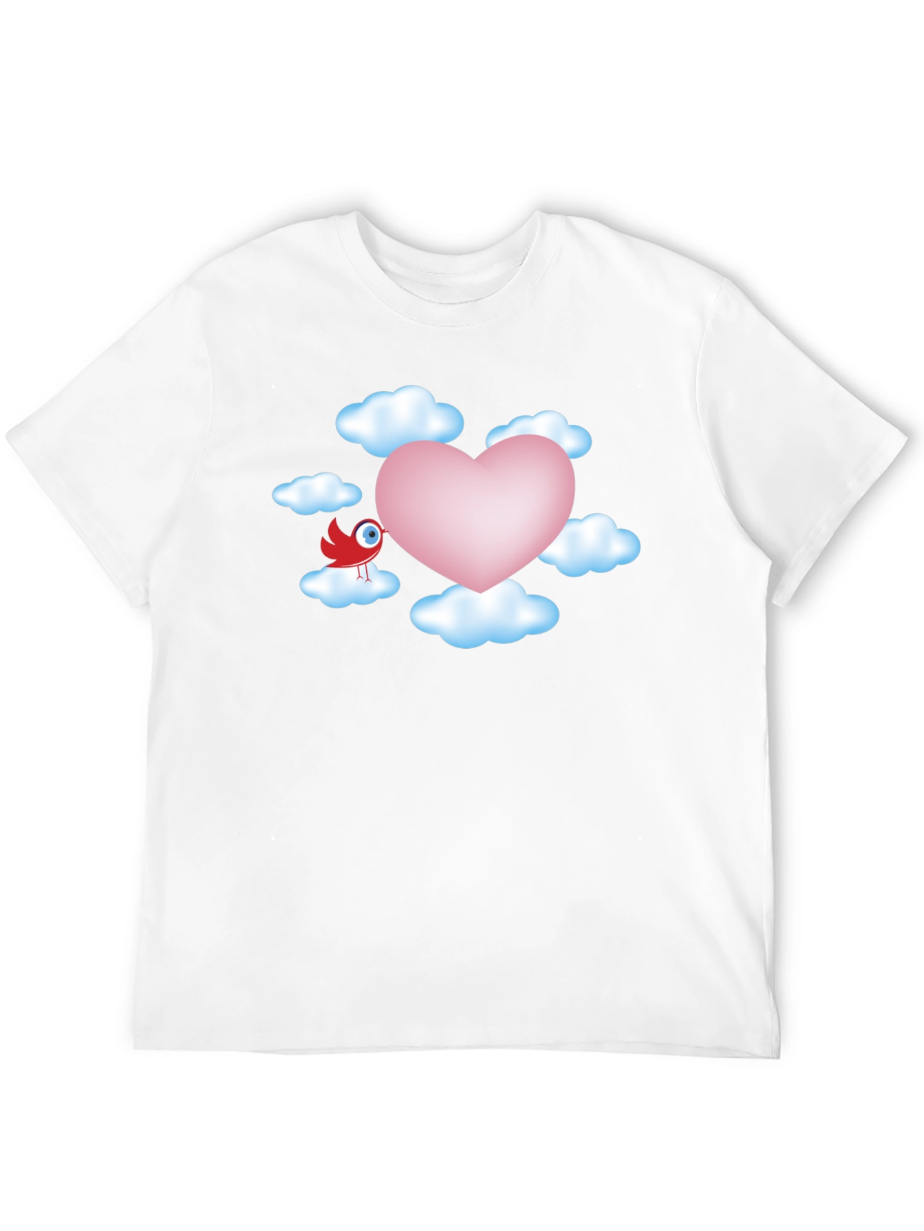 Heart in the Clouds Graphic T-Shirt