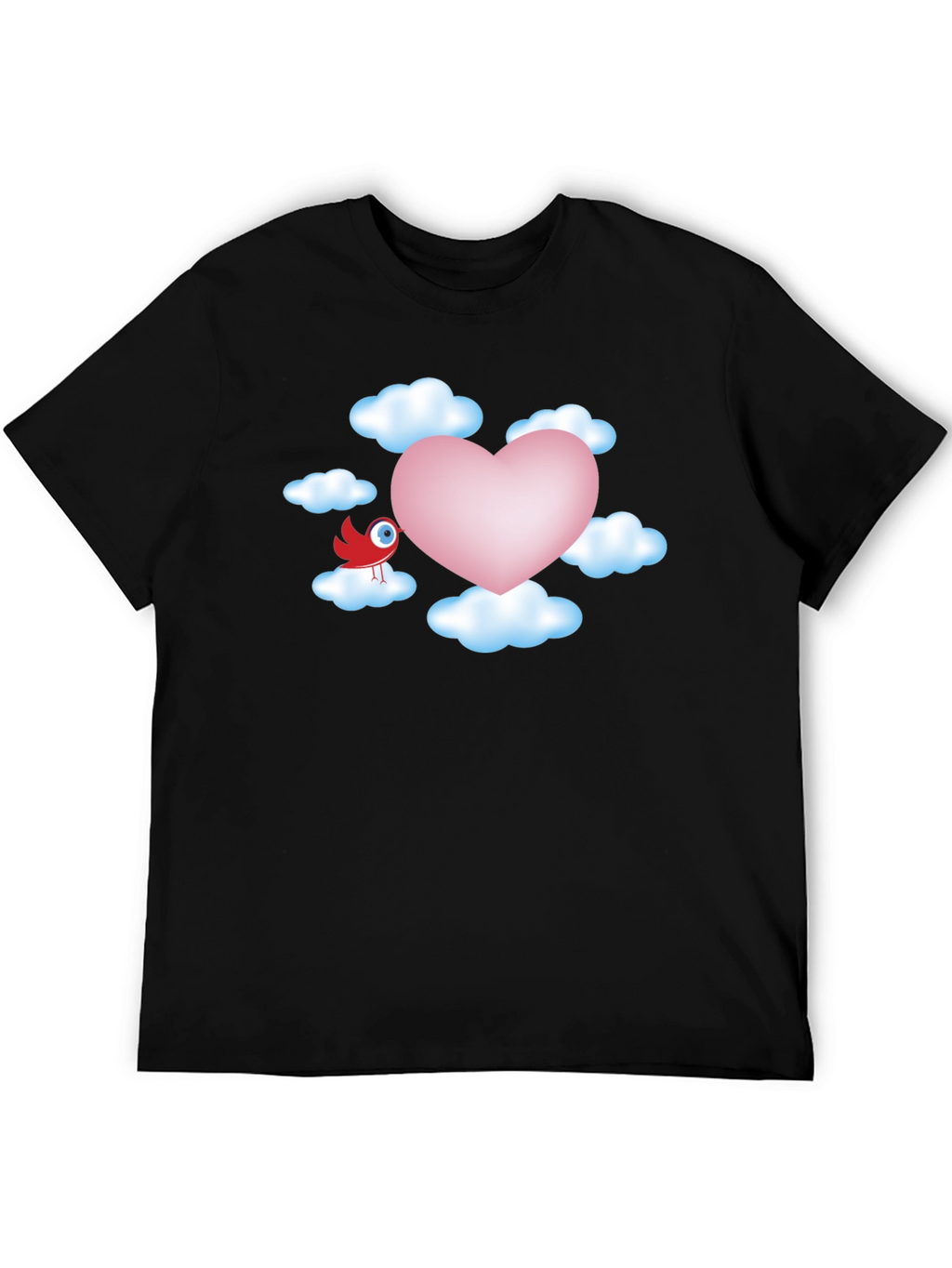 Heart in the Clouds Graphic T-Shirt