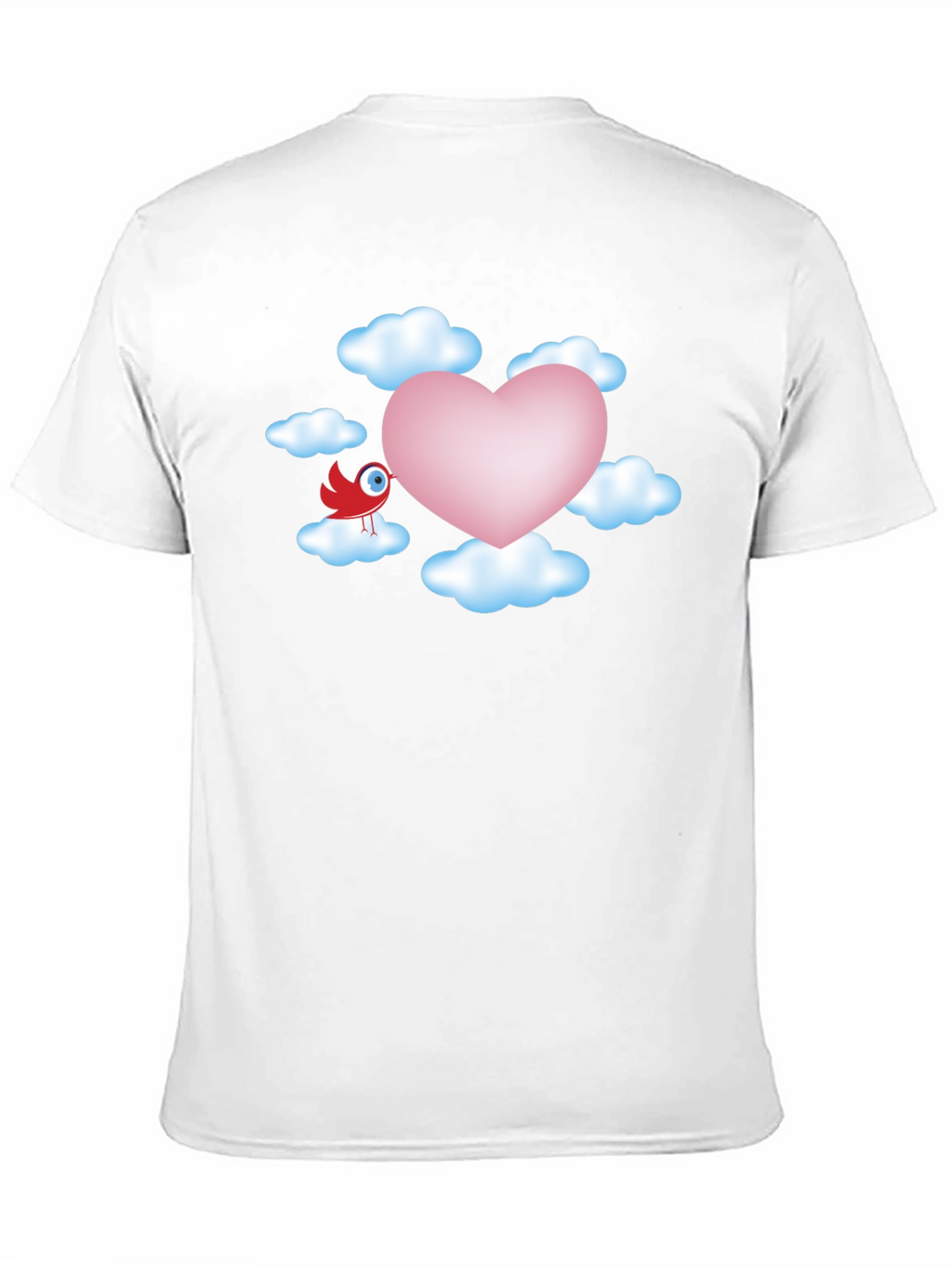 Heart in the Clouds Graphic T-Shirt