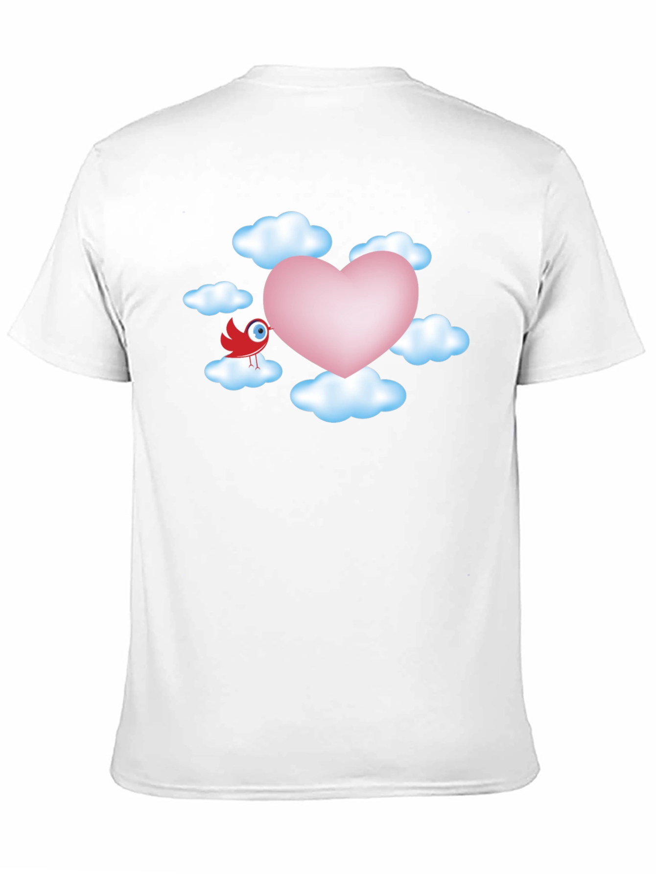 Heart in the Clouds Graphic T-Shirt