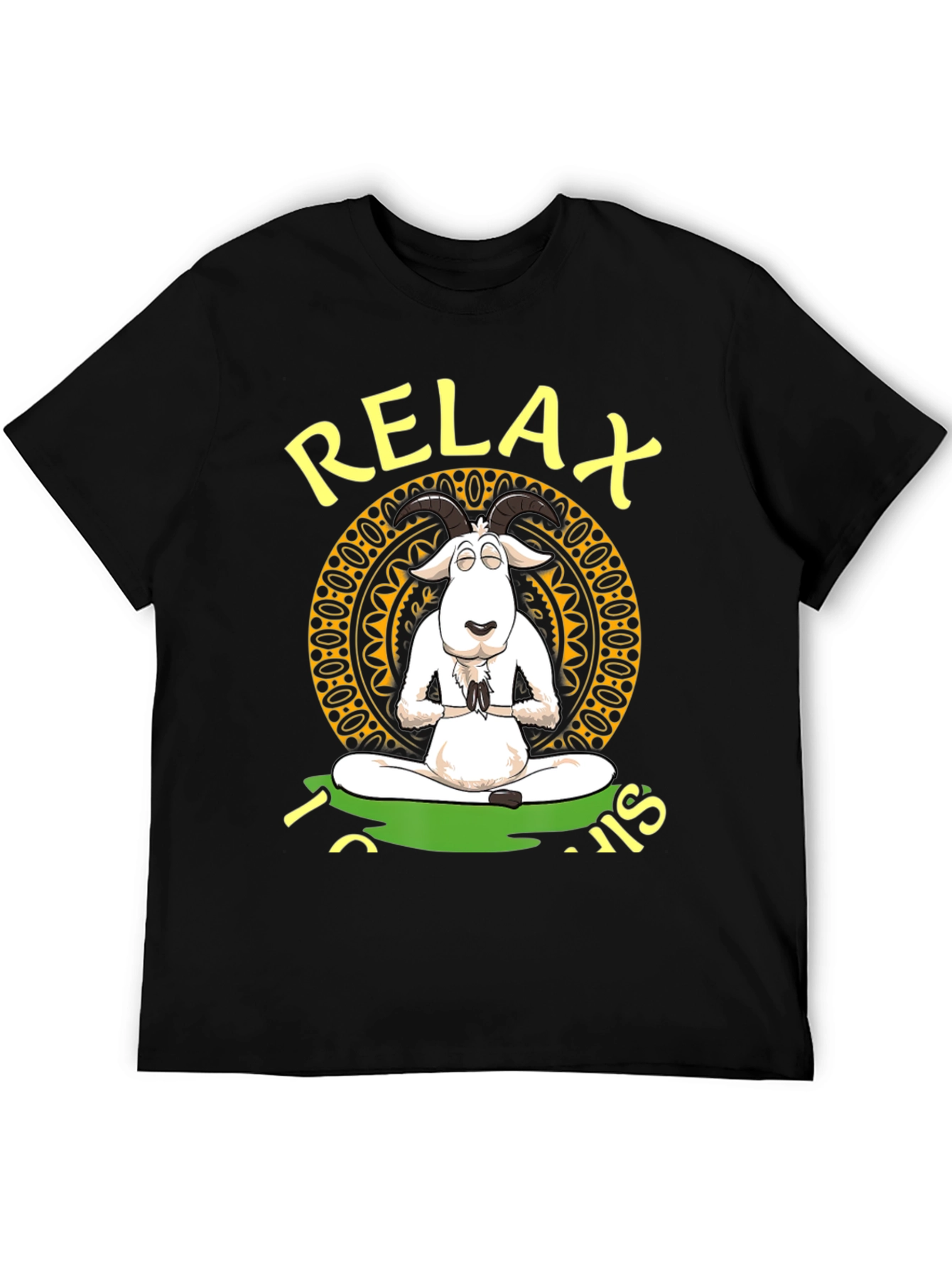 Relax Goat in Lotus Position T-Shirt
