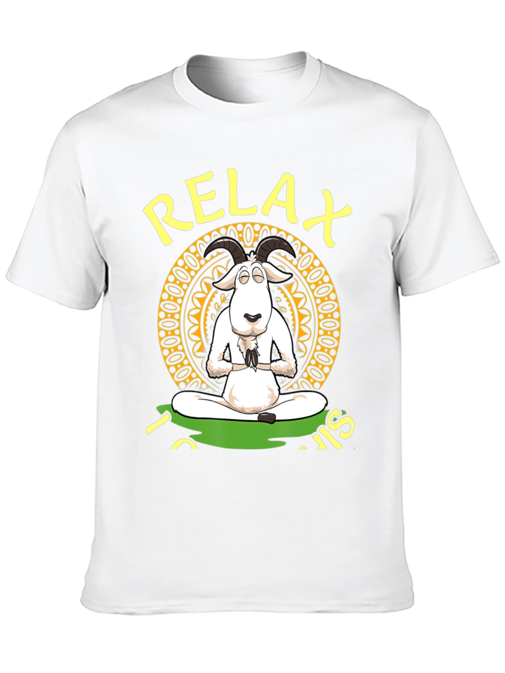 Relax Goat in Lotus Position T-Shirt
