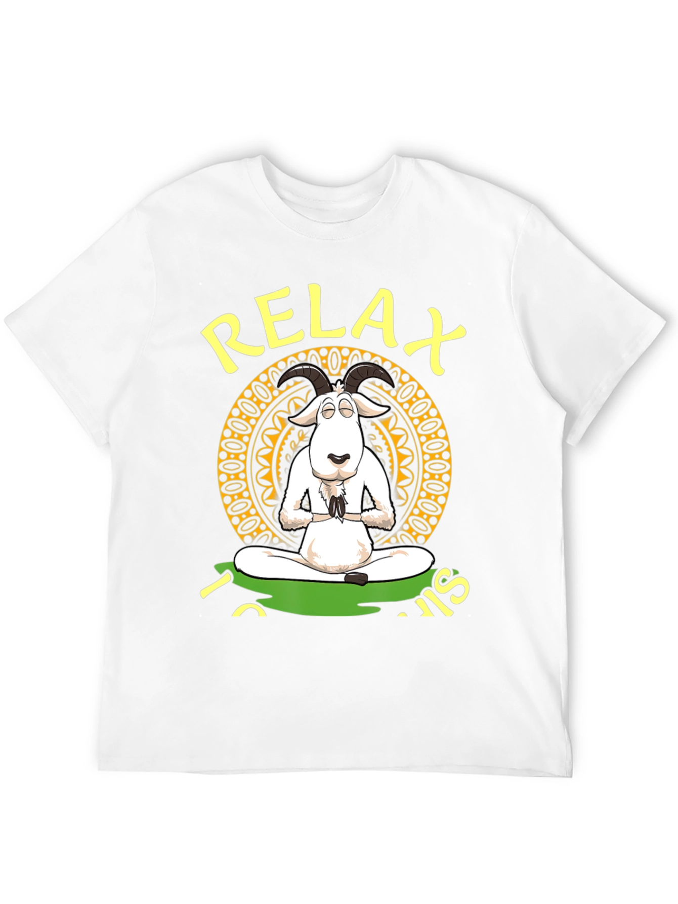 Relax Goat in Lotus Position T-Shirt
