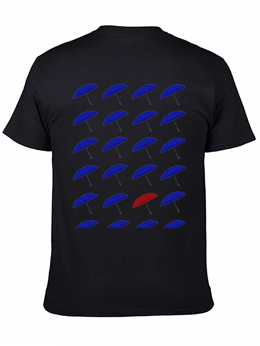 Umbrella Pattern T-Shirt - Be Unique