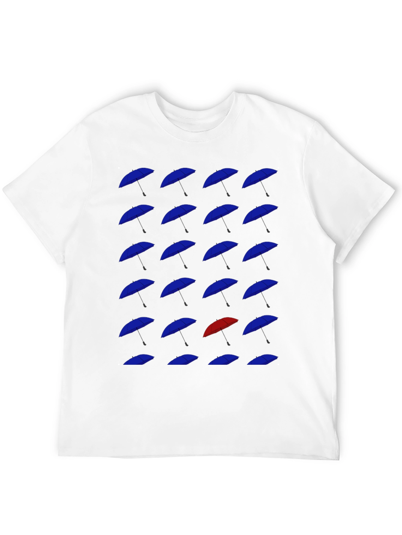 Umbrella Pattern T-Shirt - Be Unique