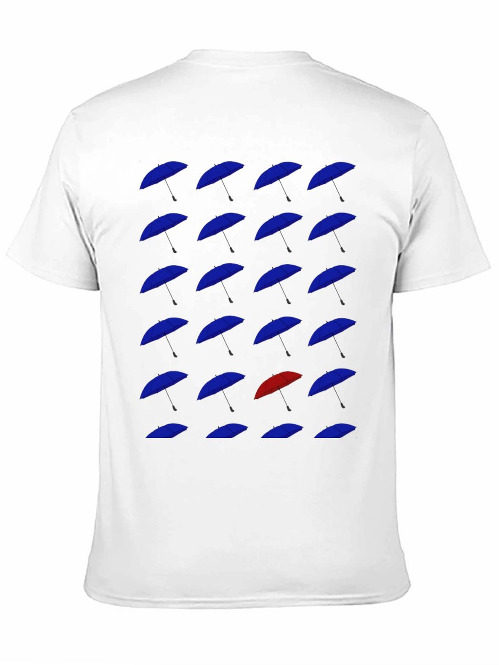 Umbrella Pattern T-Shirt - Be Unique