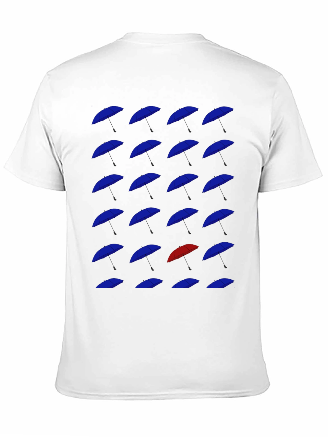 Umbrella Pattern T-Shirt - Be Unique