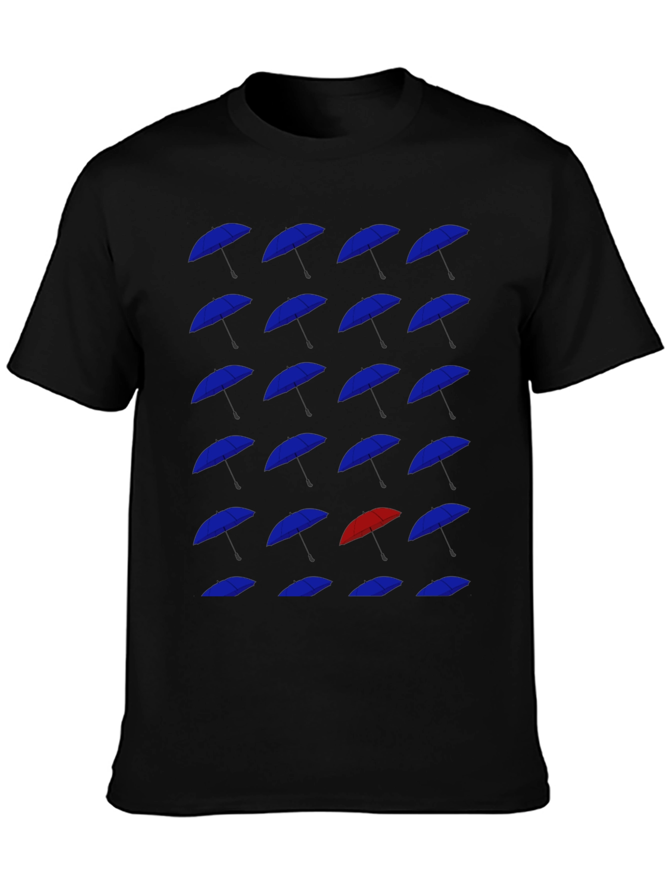 Umbrella Pattern T-Shirt - Be Unique