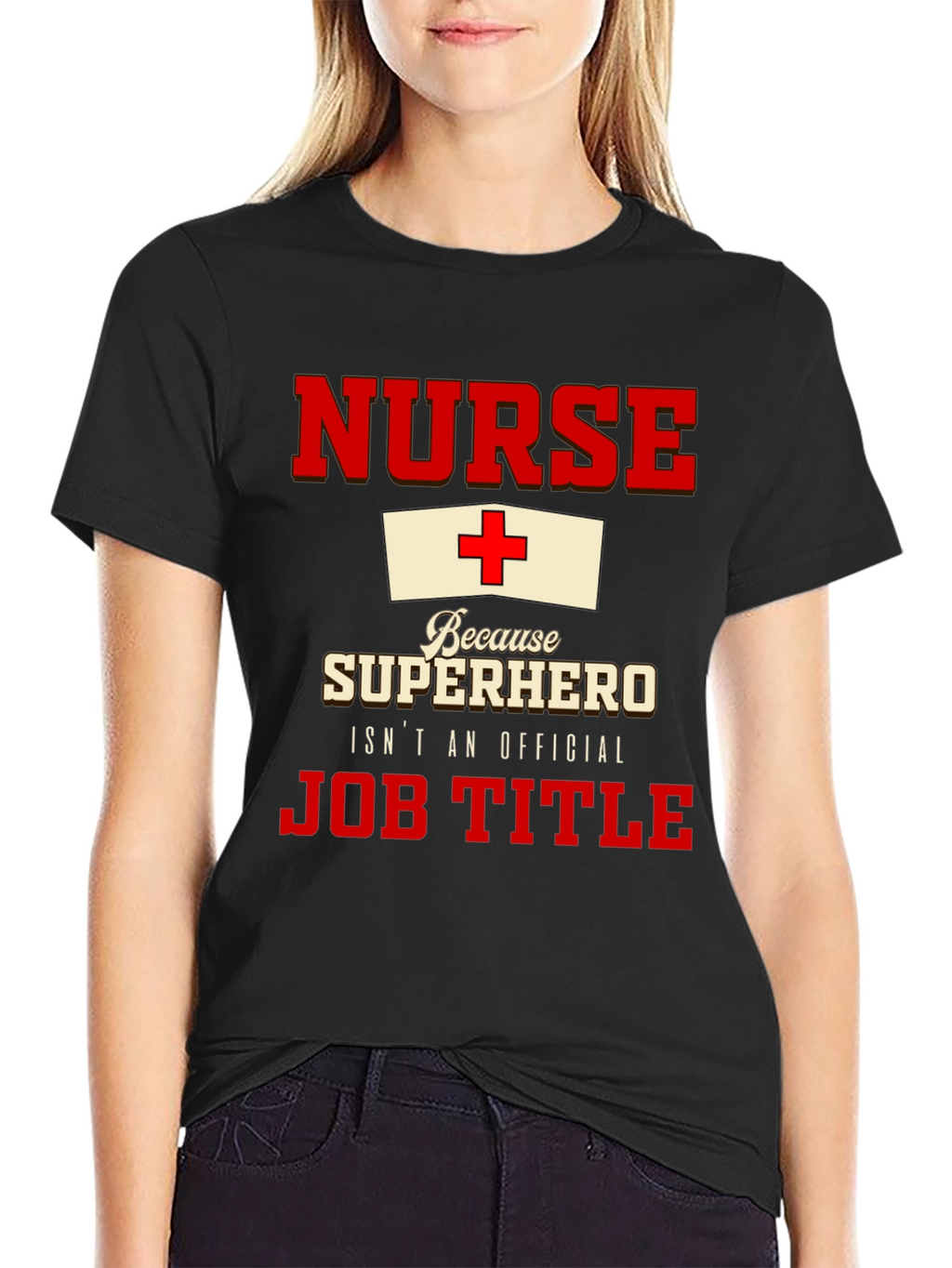 Nurse Superhero T-Shirt - Official Job Title