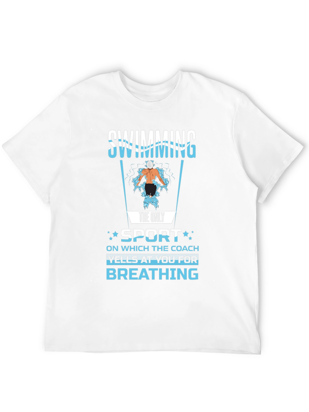 Swimming Coach T-Shirt Funny Swimmer Gift