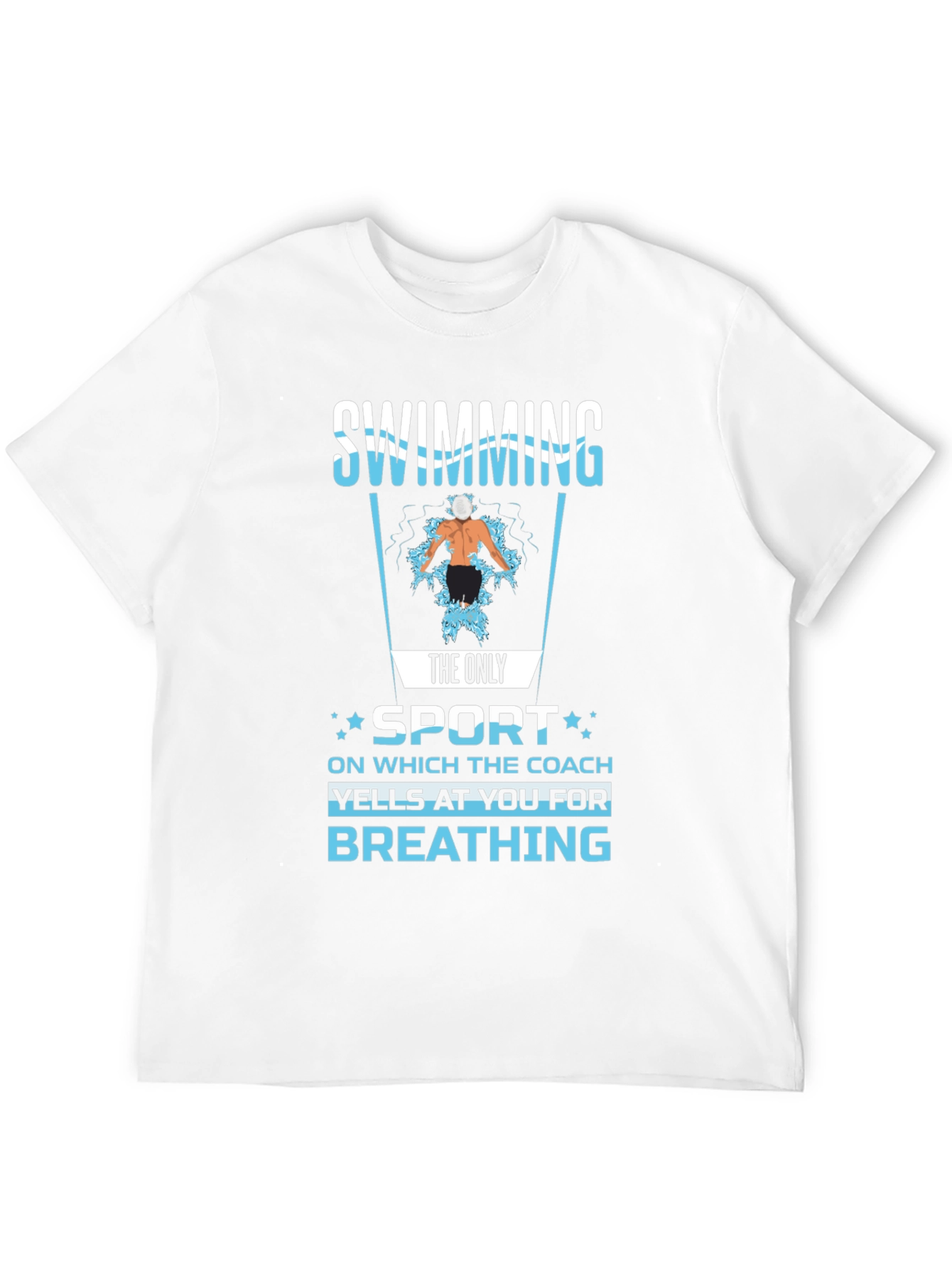 Swimming Coach T-Shirt Funny Swimmer Gift