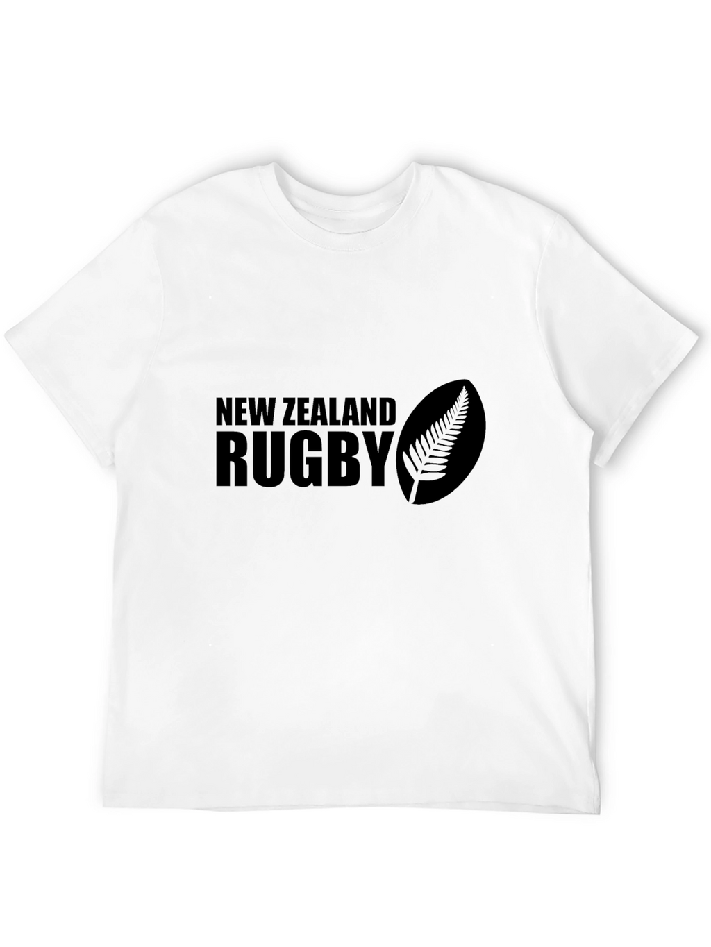 New Zealand Rugby Graphic Black T-Shirt