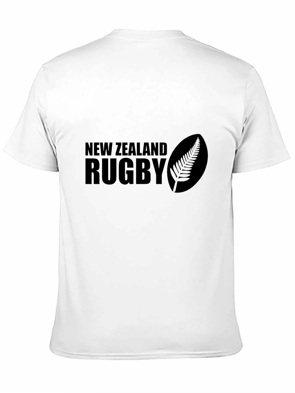New Zealand Rugby Graphic Black T-Shirt