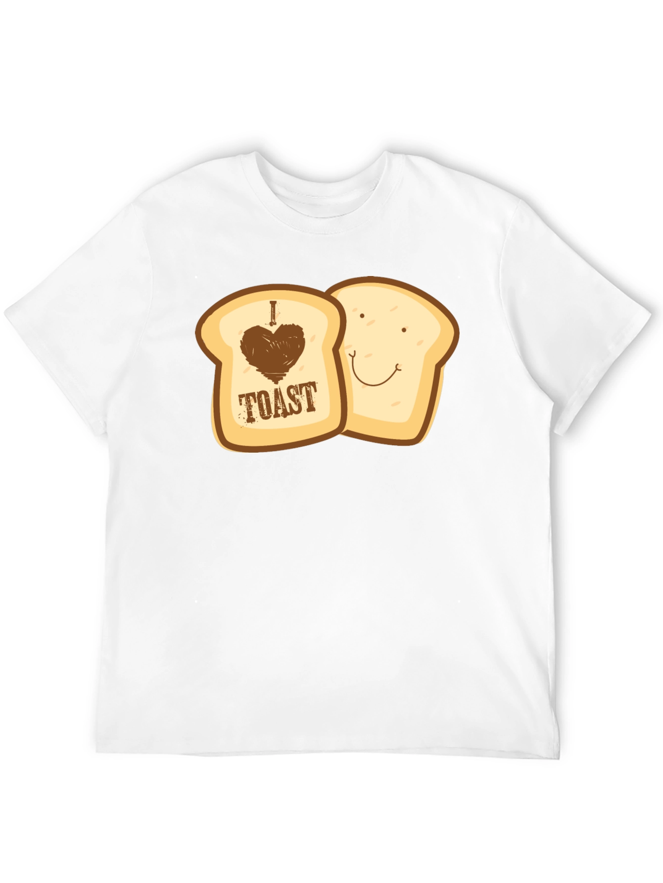 I Love Toast Graphic Novelty Tee