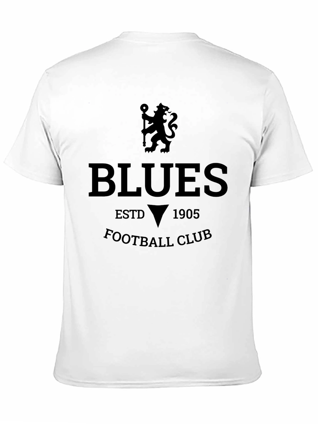Blues Football Club Black T-Shirt