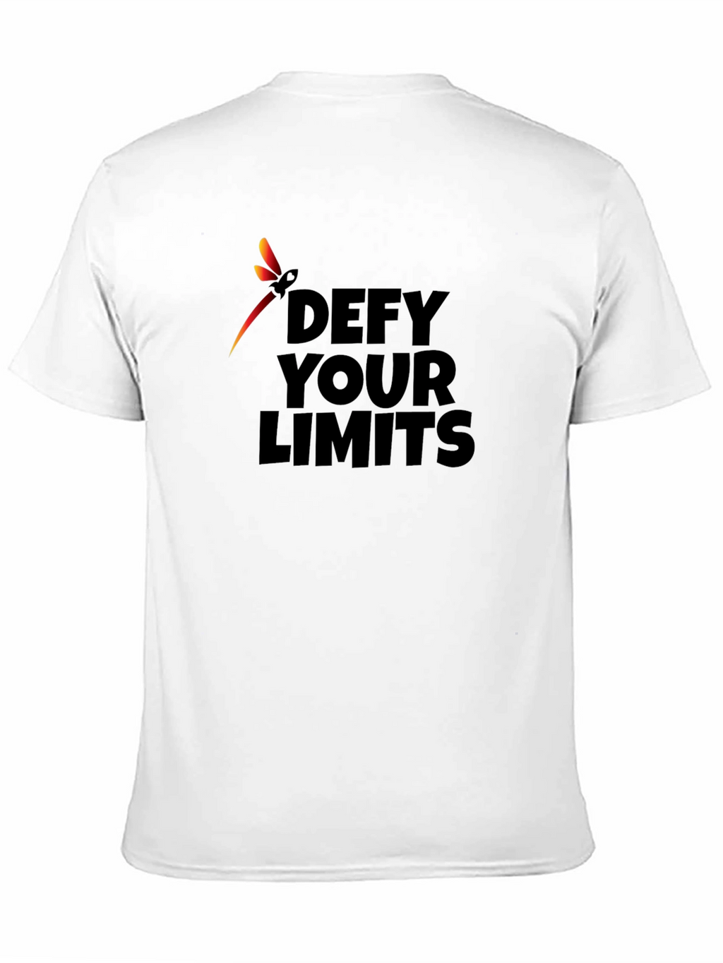 Defy Your Limits Black Graphic Tee